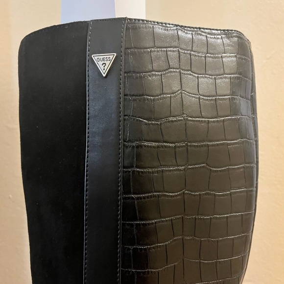 GUESS multi fabric boots. - Picture 2 of 6